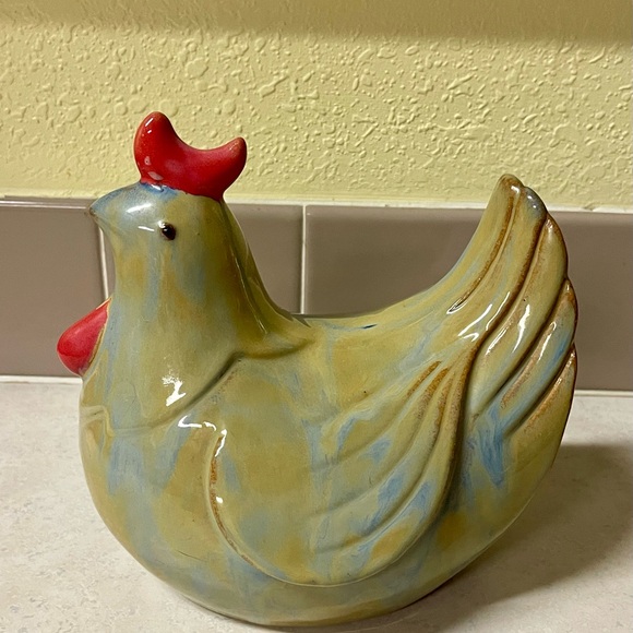 Ceramic Chicken Figurine Vintage - Picture 3 of 7